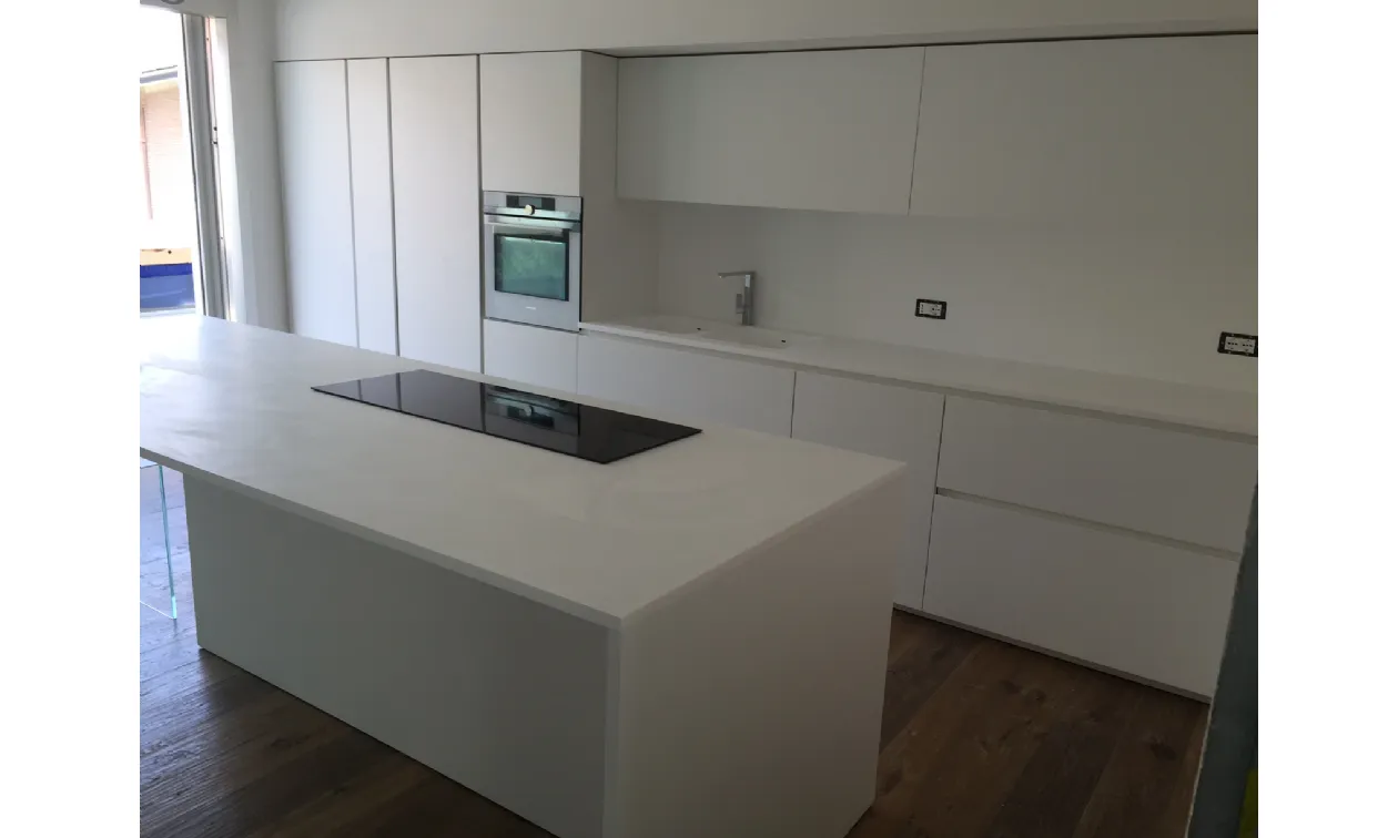 kitchen with island