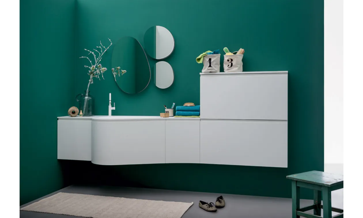 Matt Lacquered Bathroom Mobile