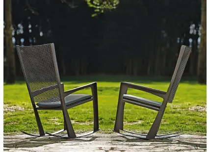 Varnished Metal Chair