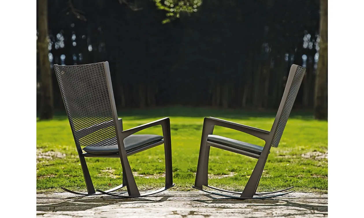 Varnished Metal Chair