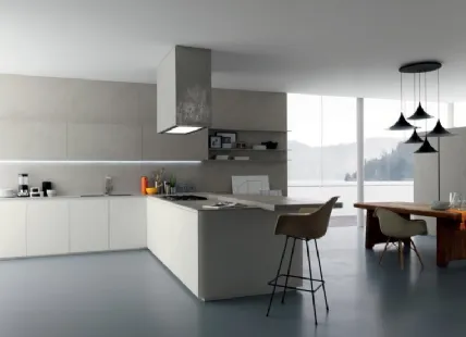 Kitchen with Laminam top