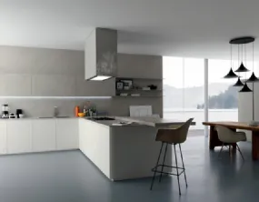 Kitchen with Laminam top