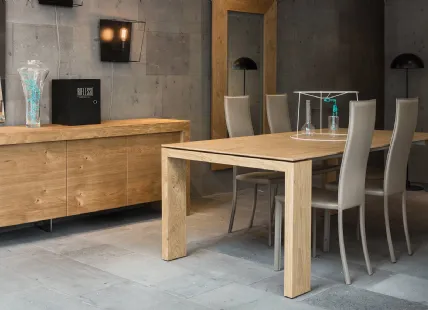 Extendable Table in Honey Stained Oak